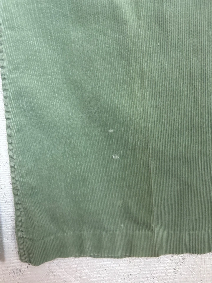 Pantalones de colección Wrangler verde pana campana tiro alto años 70 juniors 9/10 Foto 4 de 4