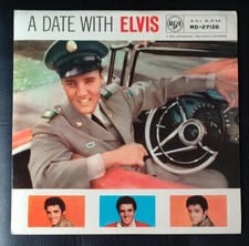 Elvis Presley – A Date With Elvis LP – UK 1st Press Mono 1B/1B EX+ Silver...
