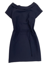 Tory Burch Navy Halter Neck Dress Womens EU 38 UK 10