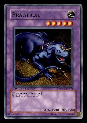 Pragtical MDP2-EN014 Common / Short Print McDonald's Promo Series 2 Yu-Gi-Oh LP