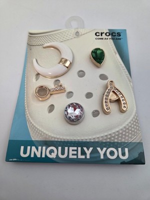 Elevated Dainty Uniquely You Jibbitz CROCS 5 piece NEW