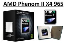 AMD Phenom II X4 965 Black Edition Quad Core 3.4GHz Socket AM2 /AM3 140W CPU