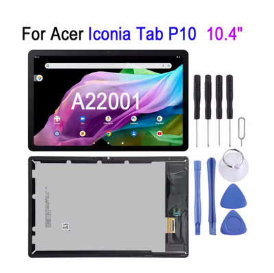 Original For Acer Iconia Tab P10 A22001 IPS LCD Display Touch