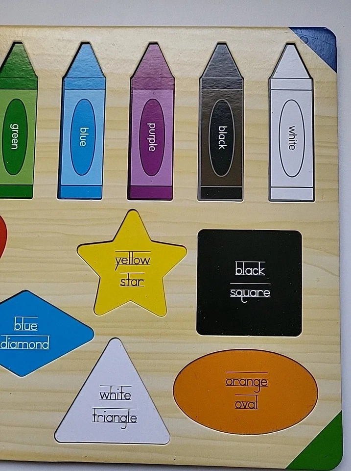 The Learning Journey Lift & Learn Puzzle Colors & Shapes – Preschool Toys & Act - Image 4 of 4