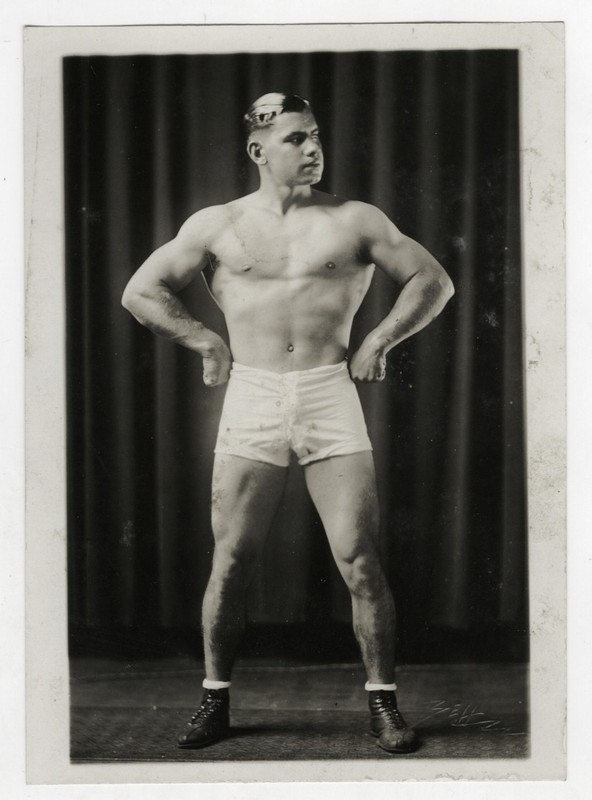 Gay Interest Vintage Male Physique Photo -STANLEY UTZMAN by UNKNOWN STUDIO   5X7