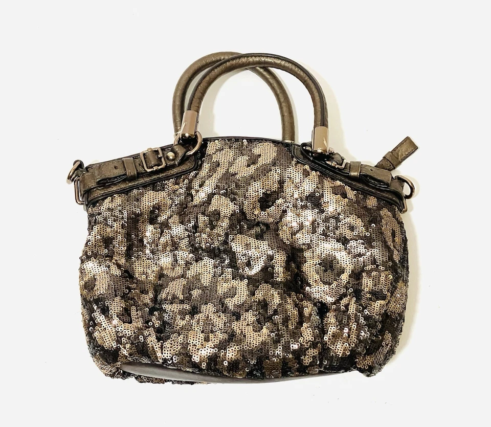 Mini bolso bandolera Coach Madison Sophia lentejuelas ocelote 18638 Foto 3 de 4