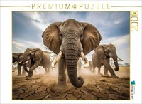 "Calvendo Puzzle An Illustration From The \"Big And Little Elephants\" Calendar | 2"