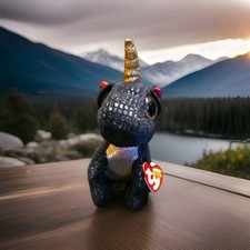 TY Beanie Boos Grindal The Dragon Stuffed Animal 5" 2019 RETIRED New With Tags