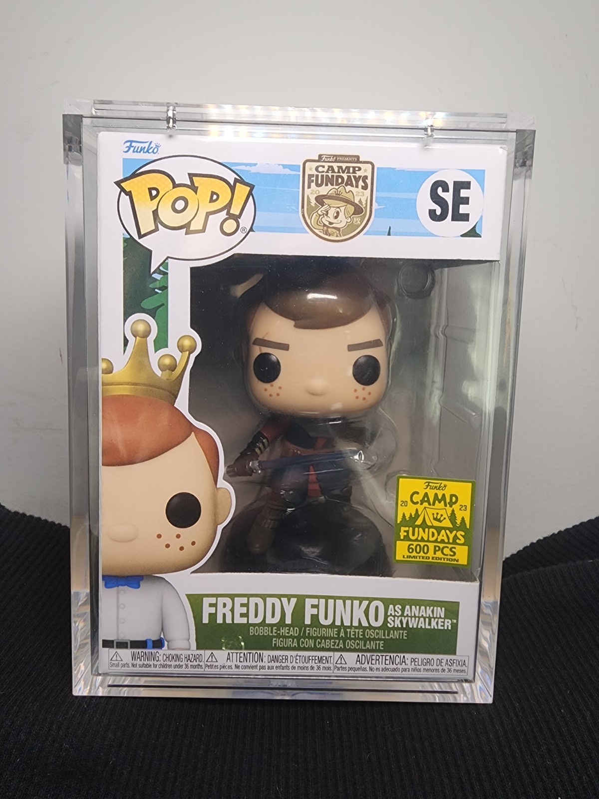 Funko Pop SE Freddy Funko As Anakin Skywalker LE 600 Camp Fu