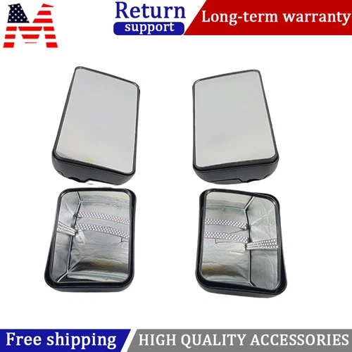 1 Set New Side Door Mirror Fits For 2008-2020 HINO 145 165 238 258 268 338 7.7L
