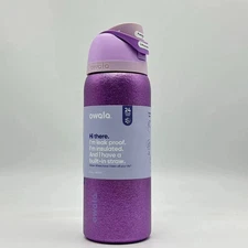 Owala FreeSip 32oz Stainless Bottle Leak-Proof, Straw & Wide Mouth Sip