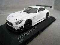 Minichamps Mercedes-Benz SLS AMG GT3 2017 1:43 Weiß Metall Modellauto