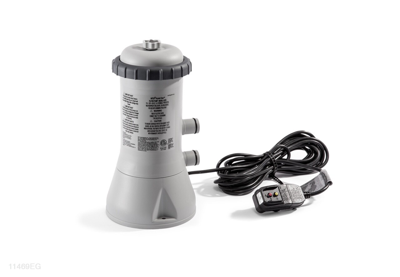 INTEX 11469EG 1000GPH Pool Filter Pump Housing & Motor (hoses not