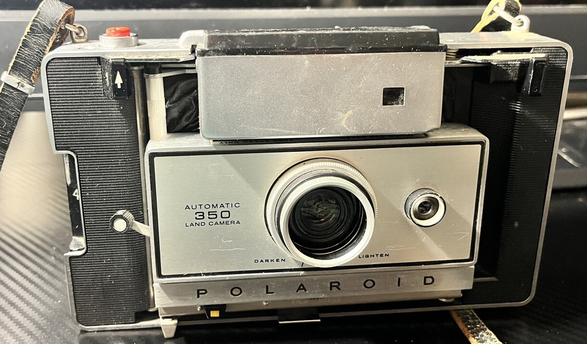 Vintage Polaroid Automatic 350 Land Camera