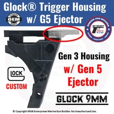 Glock OEM Gen 3 Trigger Housing Upgrade with Gen 5 Ejector for 9mm Models