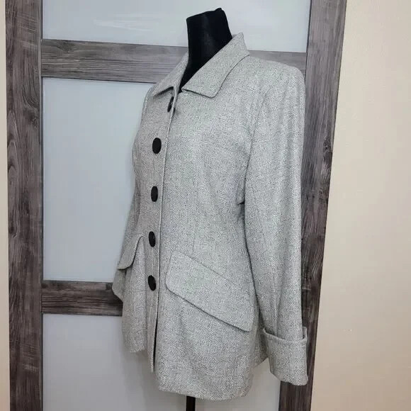 Autentica giacca cappotto blazer YVES Saint Laurent taglia 36