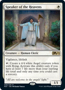 Speaker of the Heavens x4 - Magic Core Set 2021 - NM-Mint, English - Magic Core