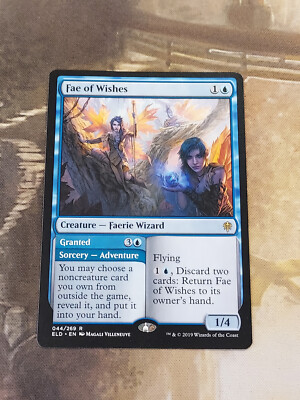 Fae of Wishes - Throne of Eldraine - Magic the Gathering MTG Nice!