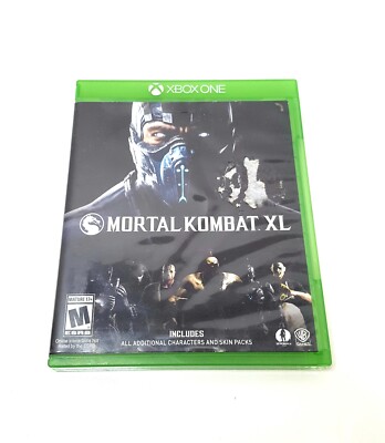 Mortal Kombat XL Xbox One XL Edition Complete Case Disc Insert Tested