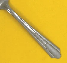 EKCO EKS7 GLOSSY STAINLESS FLATWARE GEOMETRIC CENTER USA SINGLES & GROUPS CHOICE