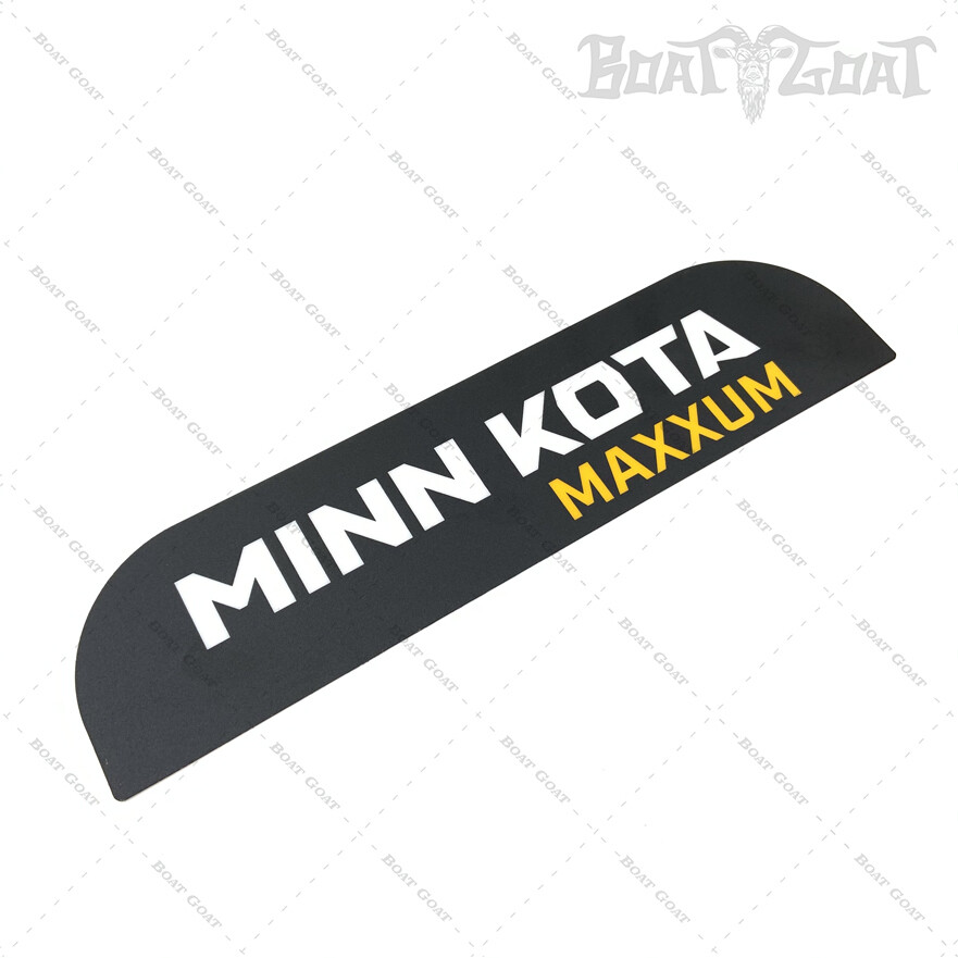 Minn Kota Maxxum Decal - Bow Mount Motor Rest - 10