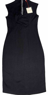 navy blue satin dress SORAYA Satin Cowl Neck Bridesmaids Maxi Dress with Side Split