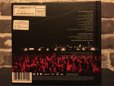 Simple Plan MTV Hard Rock Live +Bonus Track (Lava 2005) CD + VCD