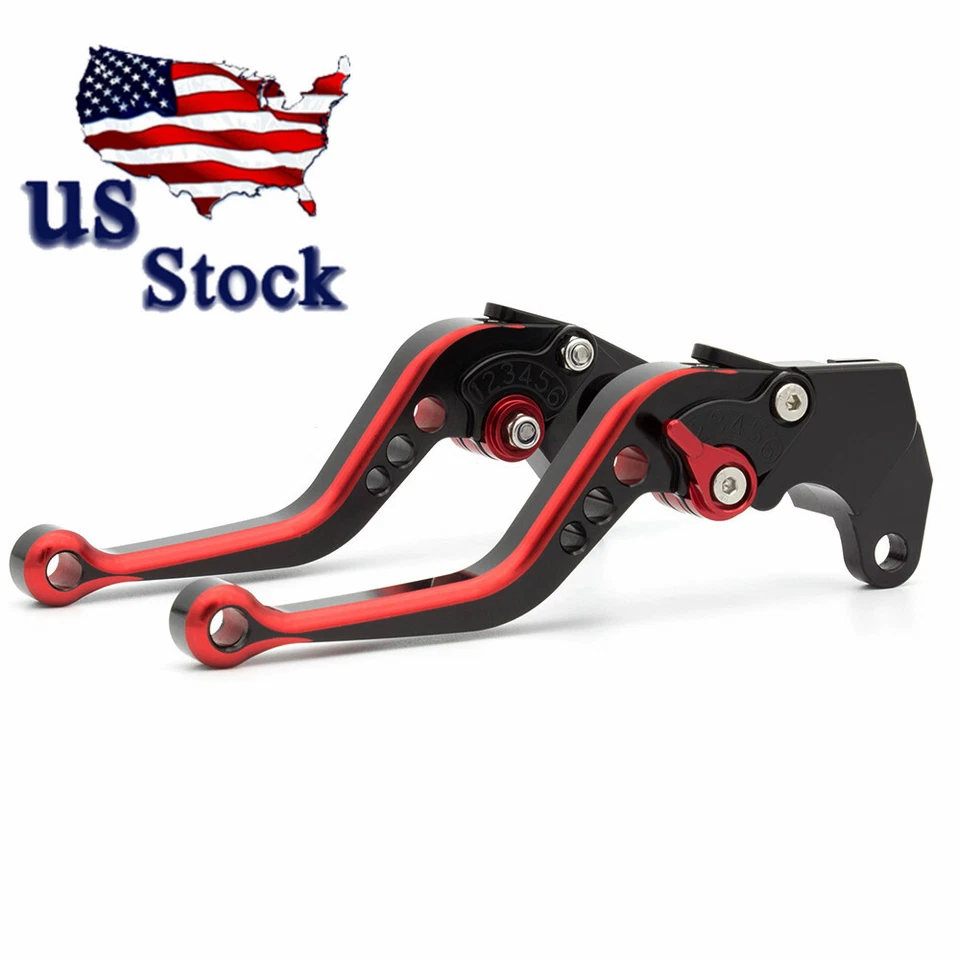 Palanca de embrague de freno CNC mezcla de colores para Kawasaki VULCAN/S 650cc 2015-2018 2019 2020 Foto 4 de 4