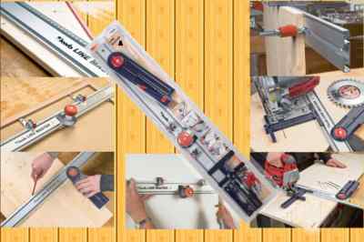 KWB 10teilig Universal Präzisionslineal Set 80 cm  Line Master Set
