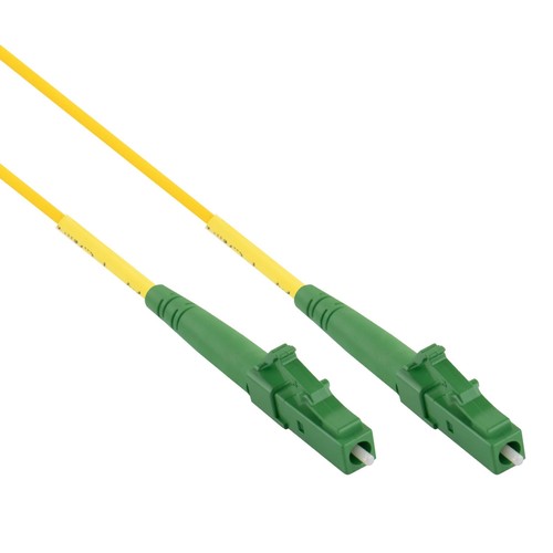 Câble à fibre optique Simplex LC/APC 8° vers LC/APC 8° mâle 9/125 μm OS2 fibr... - Photo 2/5