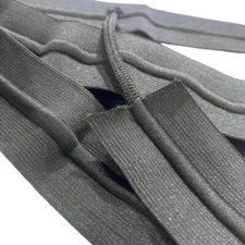 Premium Drawstring Elastic Black 2″inch Width Knitted for Sewing 6, 10, 20, 50YD