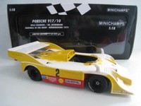 Porsche 917/10 Farewell In The Snow Limitiert 504 StüCk In 1:18 Minichamps Neu