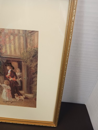 Vintage Framed Matted Art Print Heywood Hardy Going For A Gallop About 12½"×10½" - Picture 14 of 24