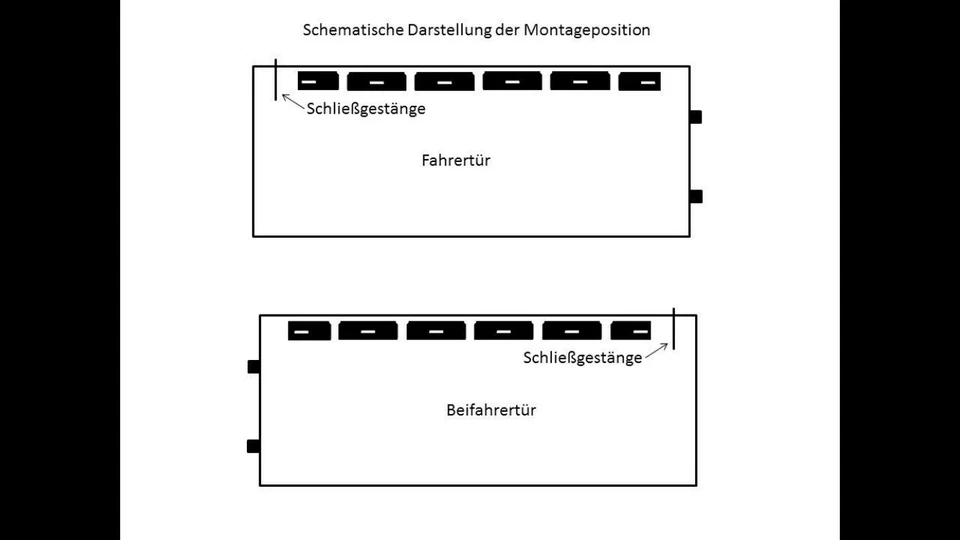 BMW E36 Supporto per pannello porta, pannello porta (Cabrio, Coupè) - Immagine 4 di 4