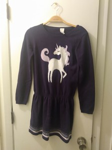 unicorn sweater dress