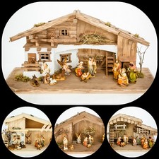 Weihnachtskrippe Krippe Krippenstall Weihnachten Weihnachtskrippen Tischkrippen 