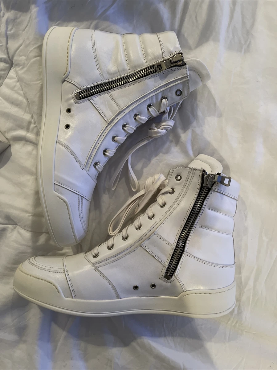 Balmain Leather High Top Sneakers SZ EUR 43 Brand New eBay