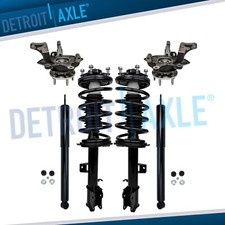 Front Steering Knuckles Struts Rear Shocks for 2008-2012 Escape Tribute Mariner