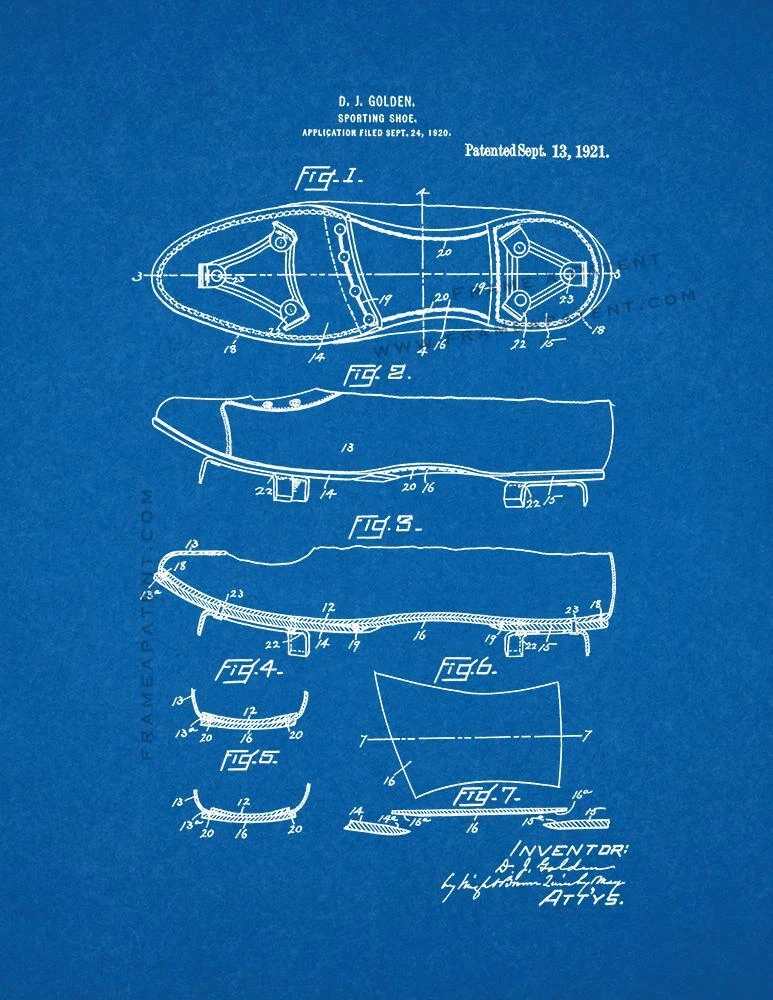 Shoe patent sale