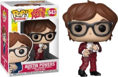 EXCLUSIVE AUSTIN POWERS RED SUIT 3.75