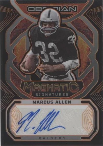 2023 Panini Obsidian Marcus Allen #MAG-MAL