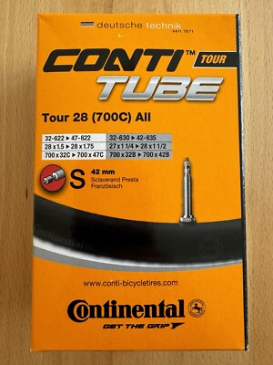 CONTINENTAL TOUR 28'' SCHLAUCH PRESTA 700C 32 - 47 622