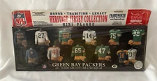 Green Bay Packer Heritage Jersey Collection  Mini Plaque NFL 1921-2000 Display 