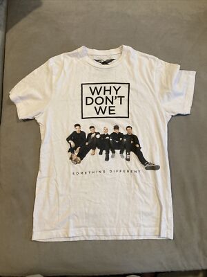 Why Don t We - Something Different - 2017 Concert - T-Shirt - CONTROL - Size M
