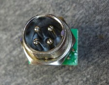 4-pin mike socket for RCI-made radios with 6-pin mike socket