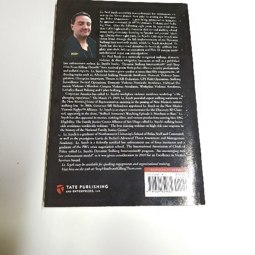 Stop Him from Killing Them by Lt. Paul Szych SIGNED (2016, Trade Paperback) - Picture 7 of 7