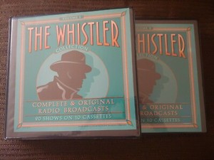 Classic radio programming The Whistler Collection vol. 1& 2 & 3  played1x&stored