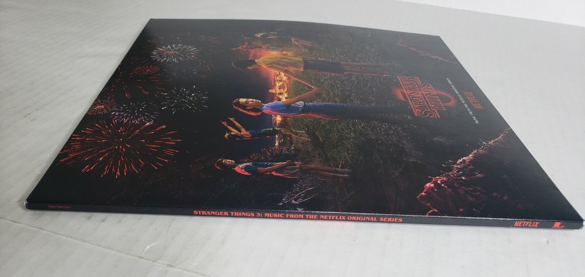 Stranger Things Season 3 Vinyl Soundtrack Red White Blue 7