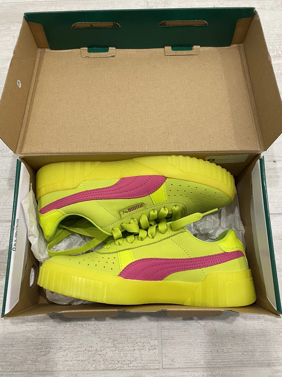 Puma 370249 02 Womens Cali 90 S Perforated Sneakers Shoes Casual