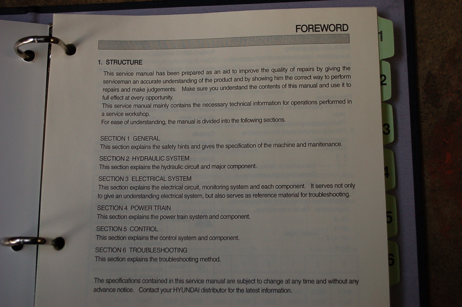 HYUNDAI HSL 800-7 Skid Steer Loader Service Manual book repair overhaul  shop | eBay